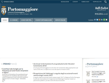 Tablet Screenshot of comune.portomaggiore.fe.it